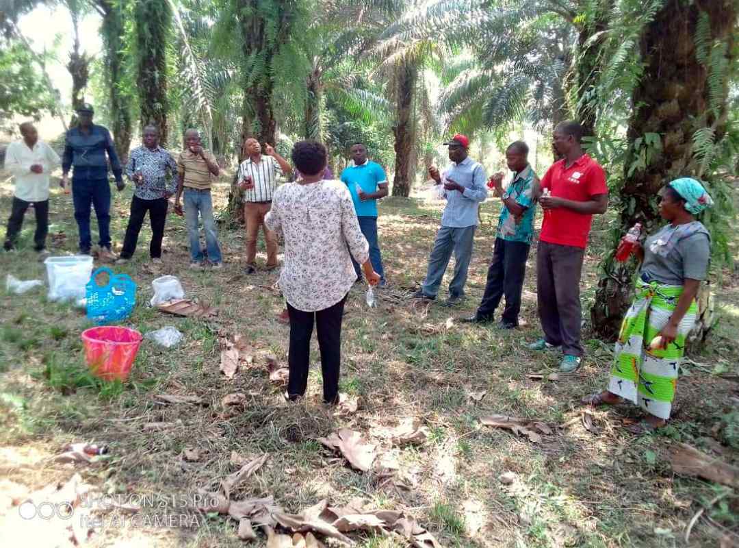 Batiamaduka bezoek project Kisangani vzw