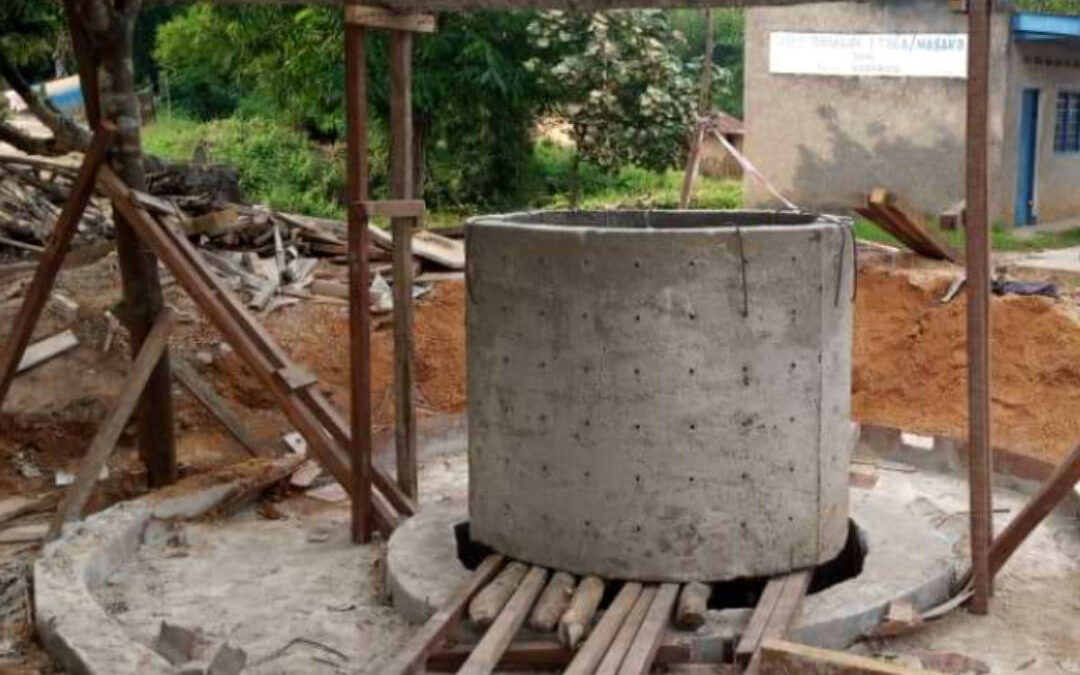 Nieuwe waterput in Masako